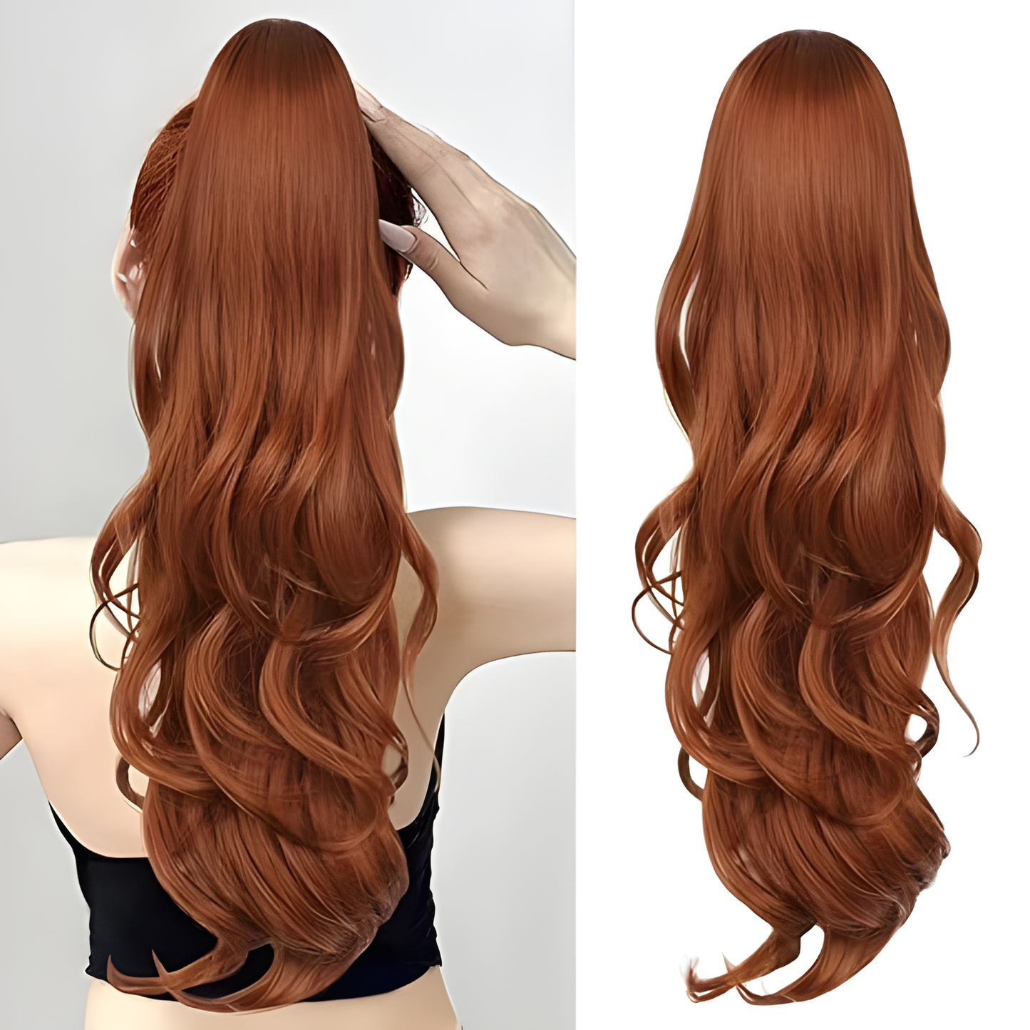 Bianca™ – Natürlich Volle Pferdeschwanz-Extension