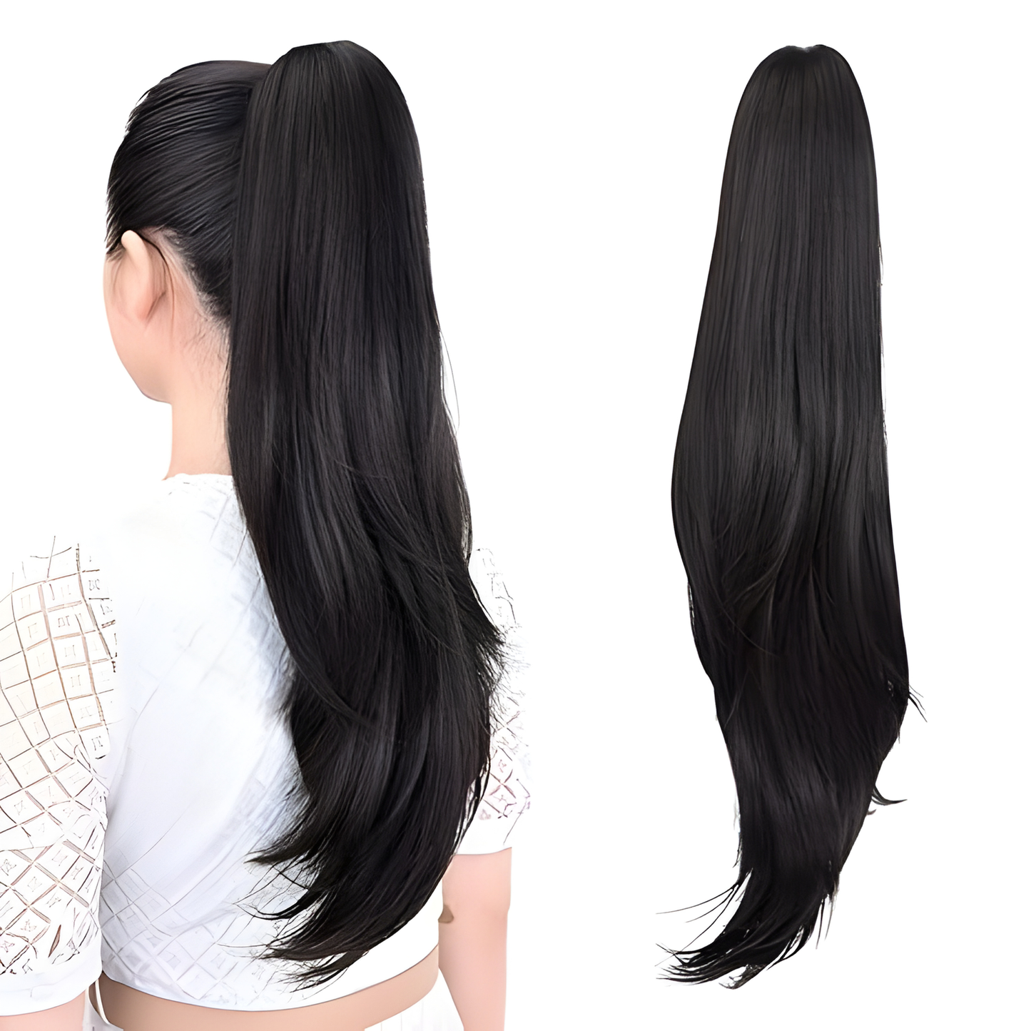 Bianca™ – Natürlich Volle Pferdeschwanz-Extension