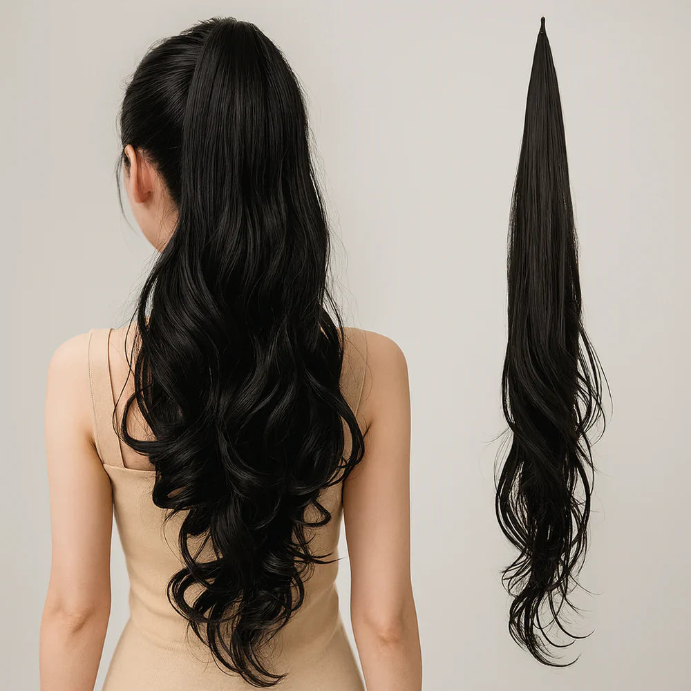 Lisa™ Wrap Ponytail – Sofortiges Volumen & Länge in Sekunden