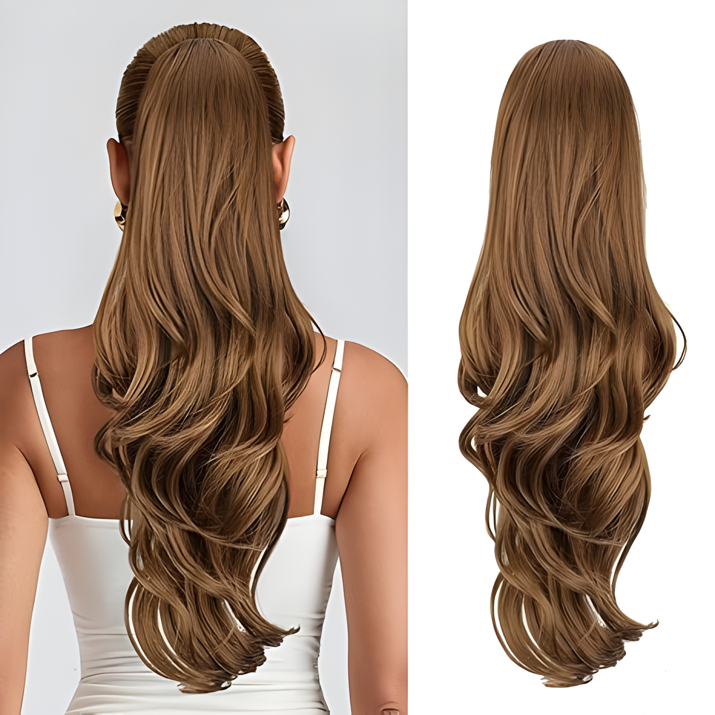 Bianca™ – Natürlich Volle Pferdeschwanz-Extension