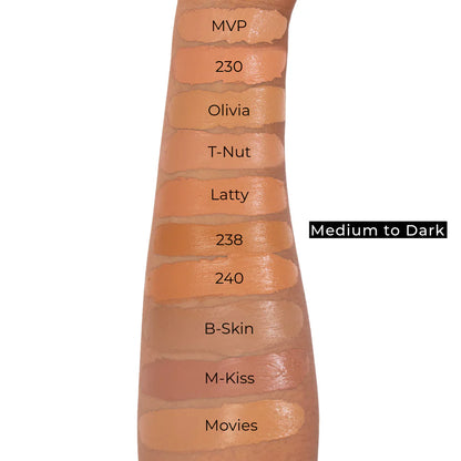 40 Shades - Weicher matter Creme Concealer