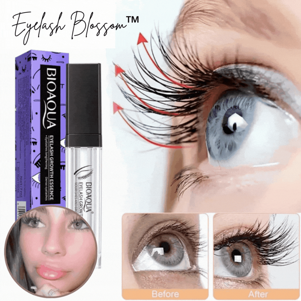 BIOAQUA Eyelash Blossom™ – Natürlich längere, vollere Wimpern in nur 7 Tagen