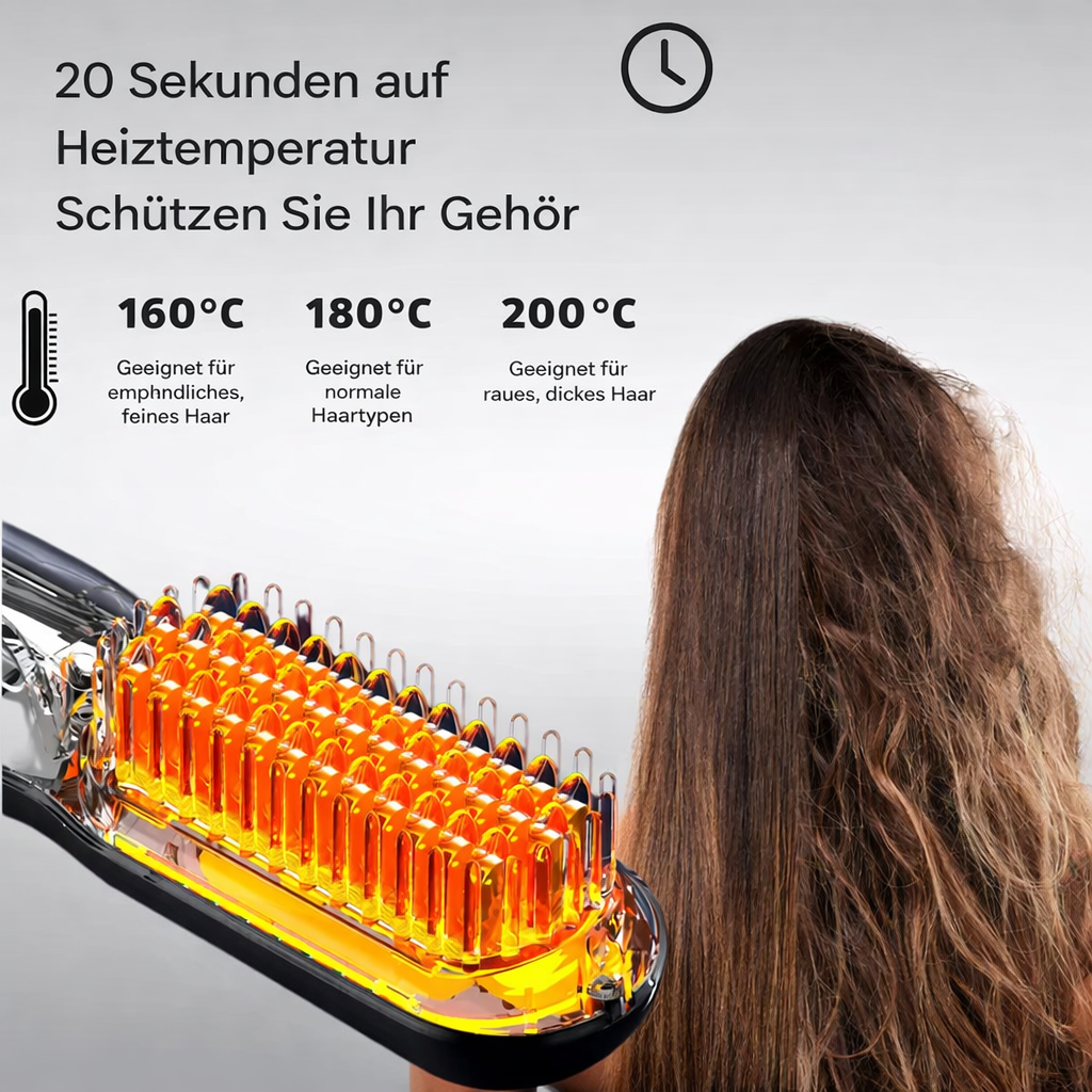 GlideFlow™ - Stylen Sie überall in 20 Sekunden