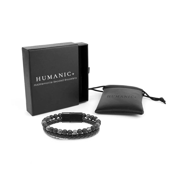 Humanic+ MAXHematit™ Perlenarmband