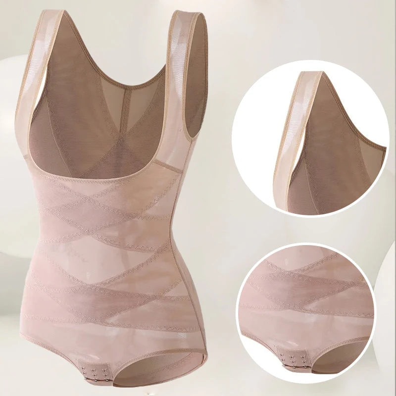 Shapewear Body Damen | Nahtlos & Figurformend | Bauchweg-Effekt | CurvaSilk